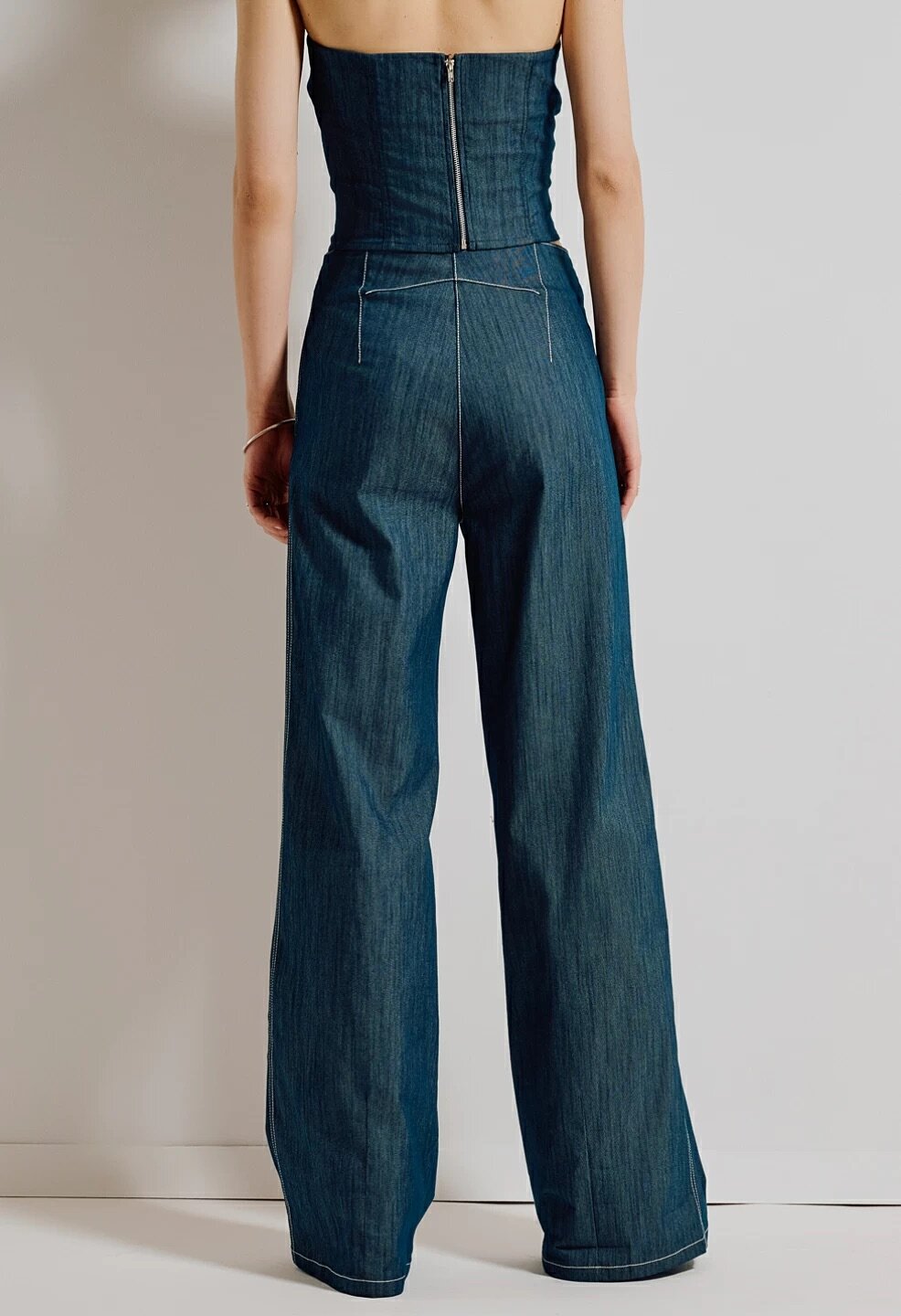 Παντελόνι τζιν wide leg