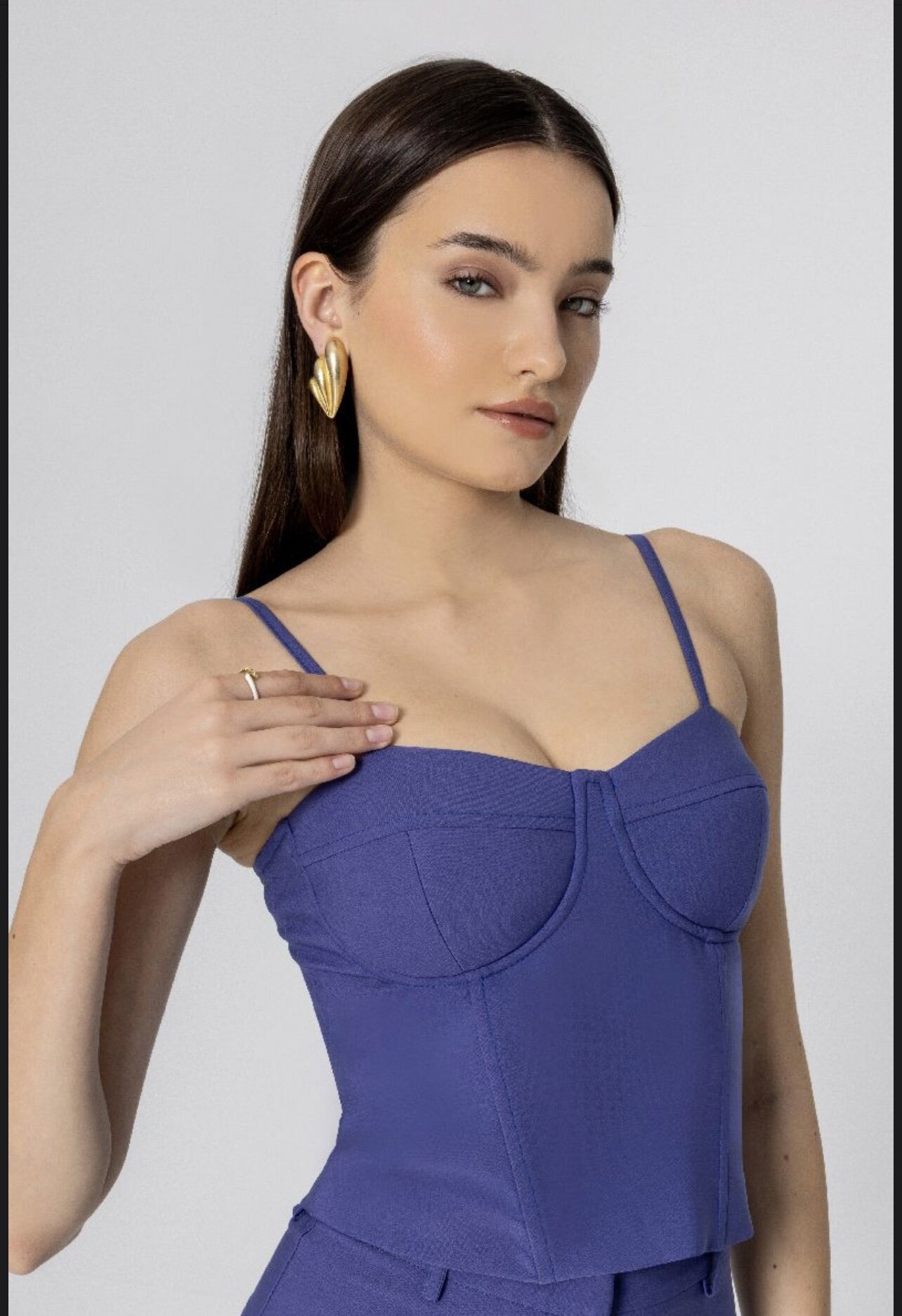 Κορσές με Καρδούλα Ντεκολτέ 