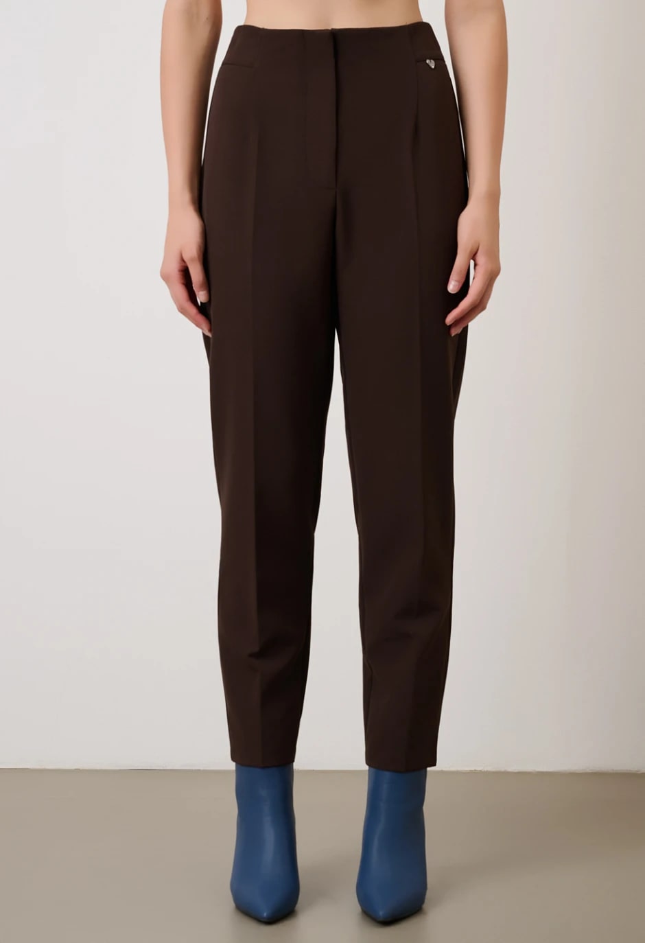 Ψηλόμεσο παντελόνι υφασμάτινο