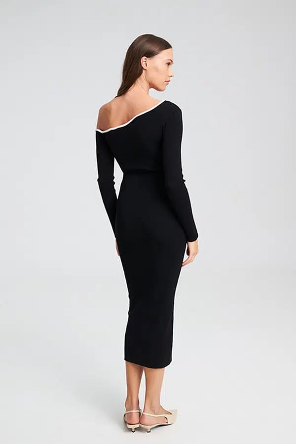 Elston knitted dress