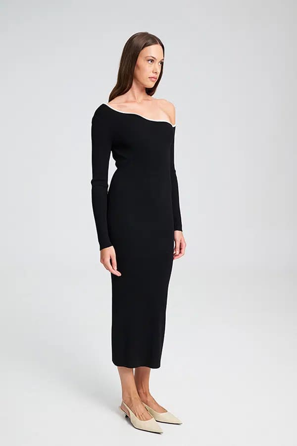 Elston knitted dress