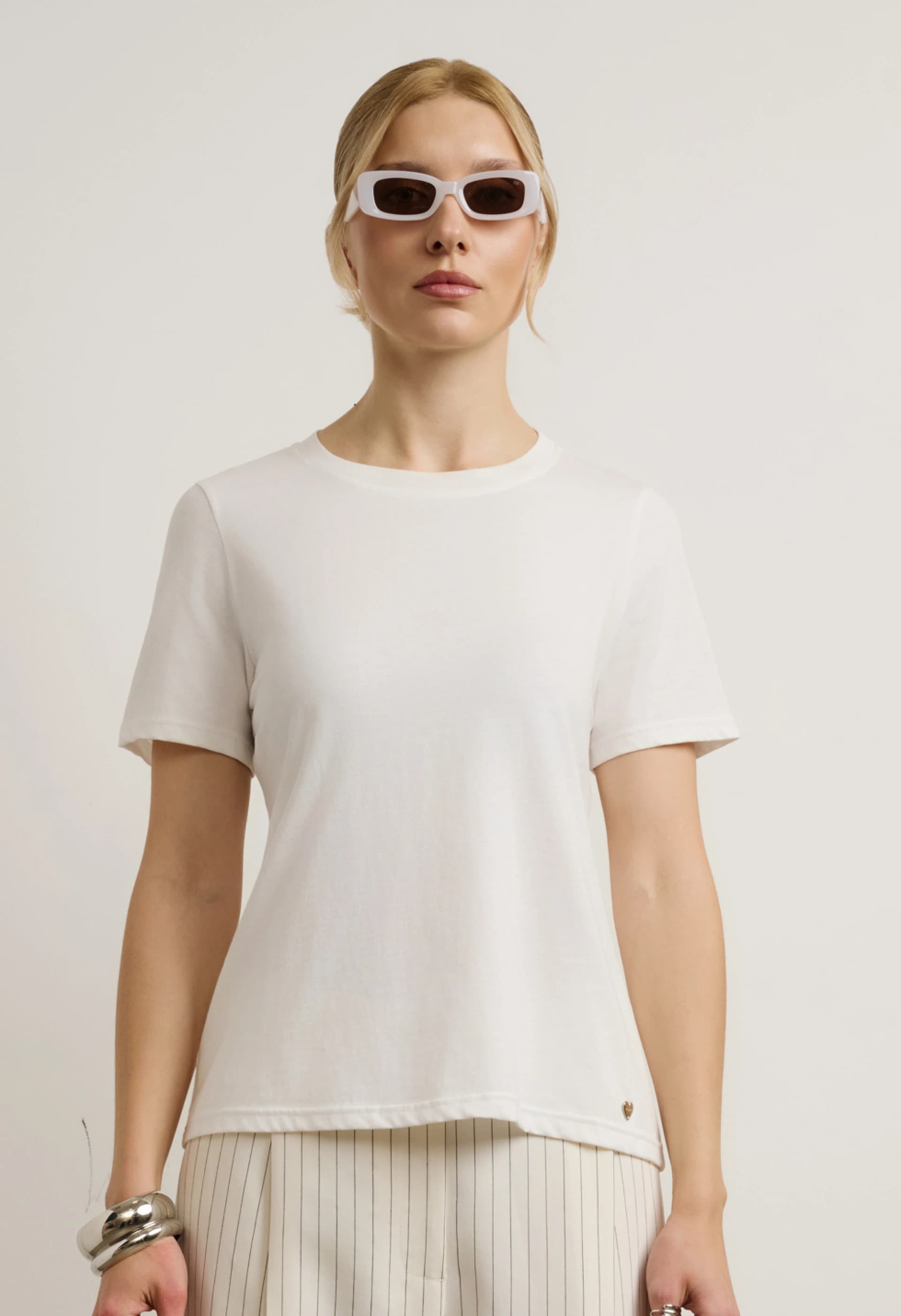 Basic λευκό t-shirt