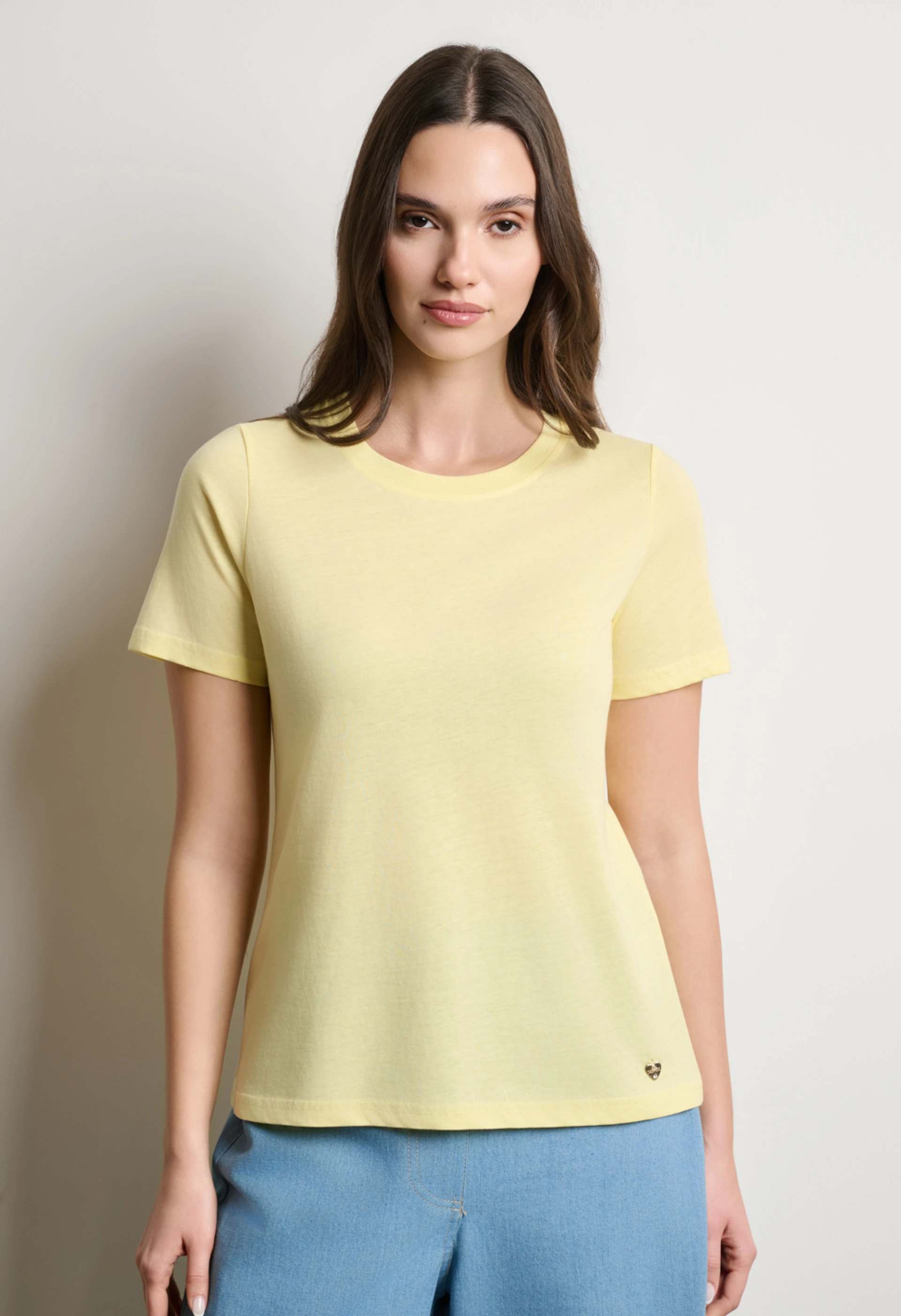 Basic κίτρινο t-shirt