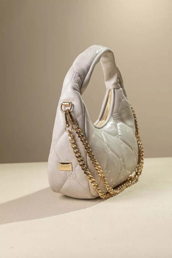 Μπεζ μικρή τσάντα