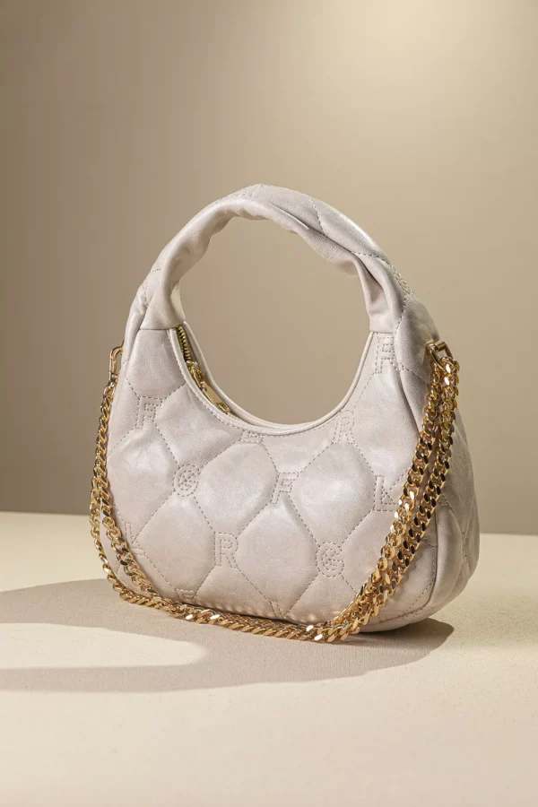 Μπεζ μικρή τσάντα