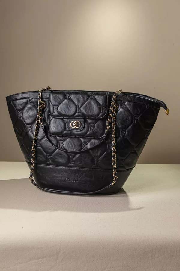 Μαύρη μεγάλη τσάντα